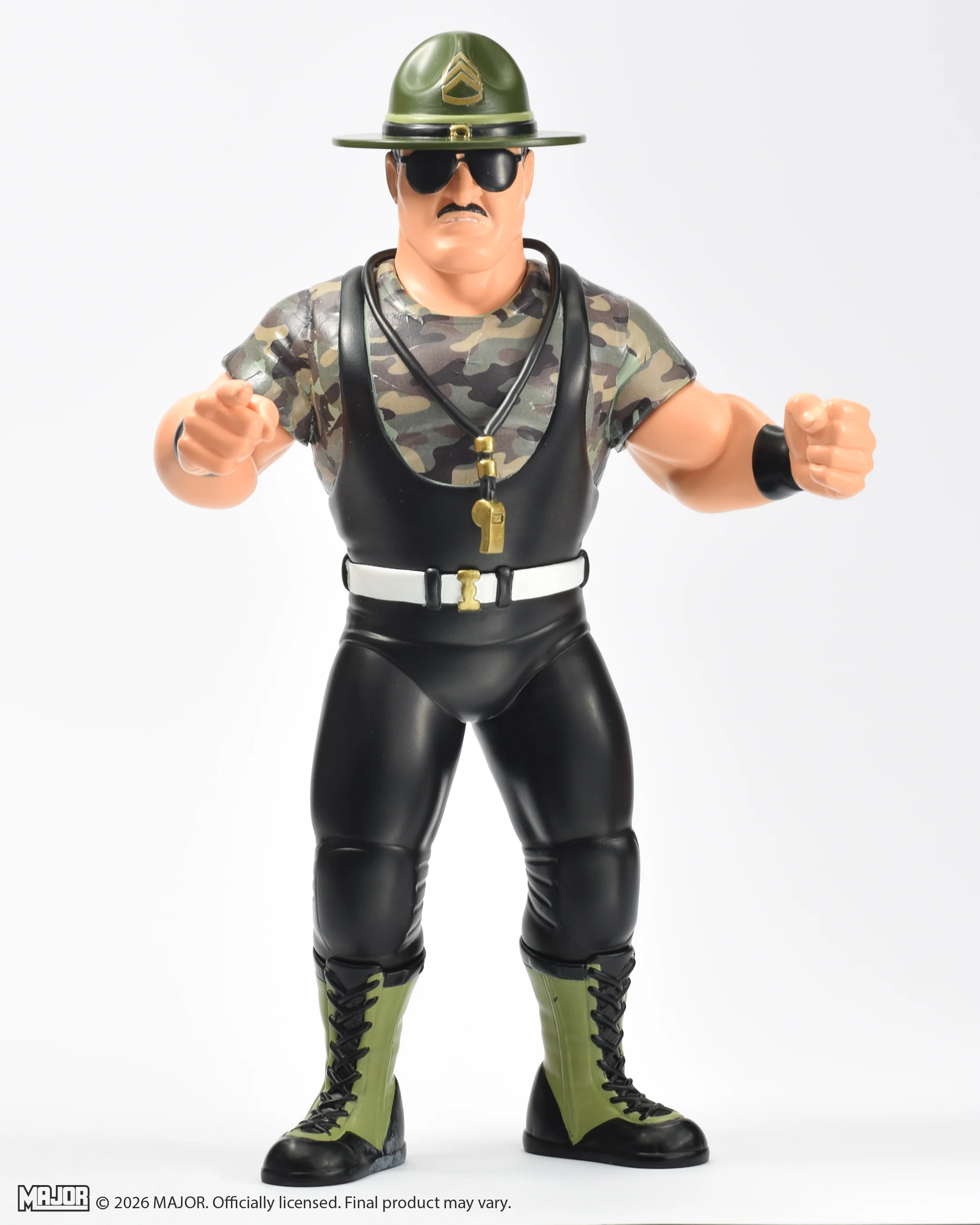 Baby Face Sgt Slaughter Big Rubber Guy (FREE US SHIPPING - SHIPS IN AUGUST) - Image 2
