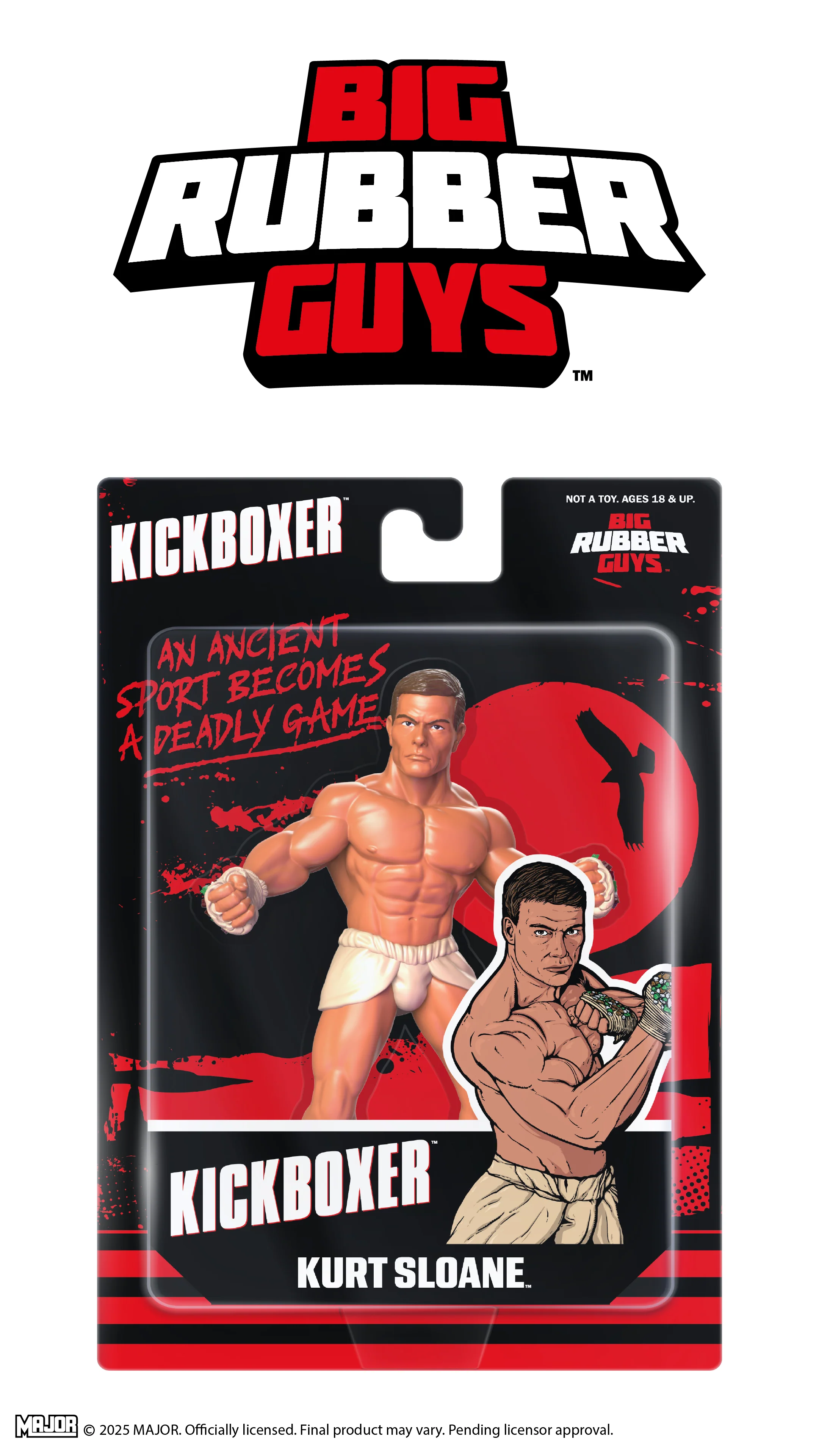 BIG RUBBER GUYS KICKBOXER - KURT SLOANE  (FREE US SHIPPING - SHIPS IN FEBRUARY) - Image 3