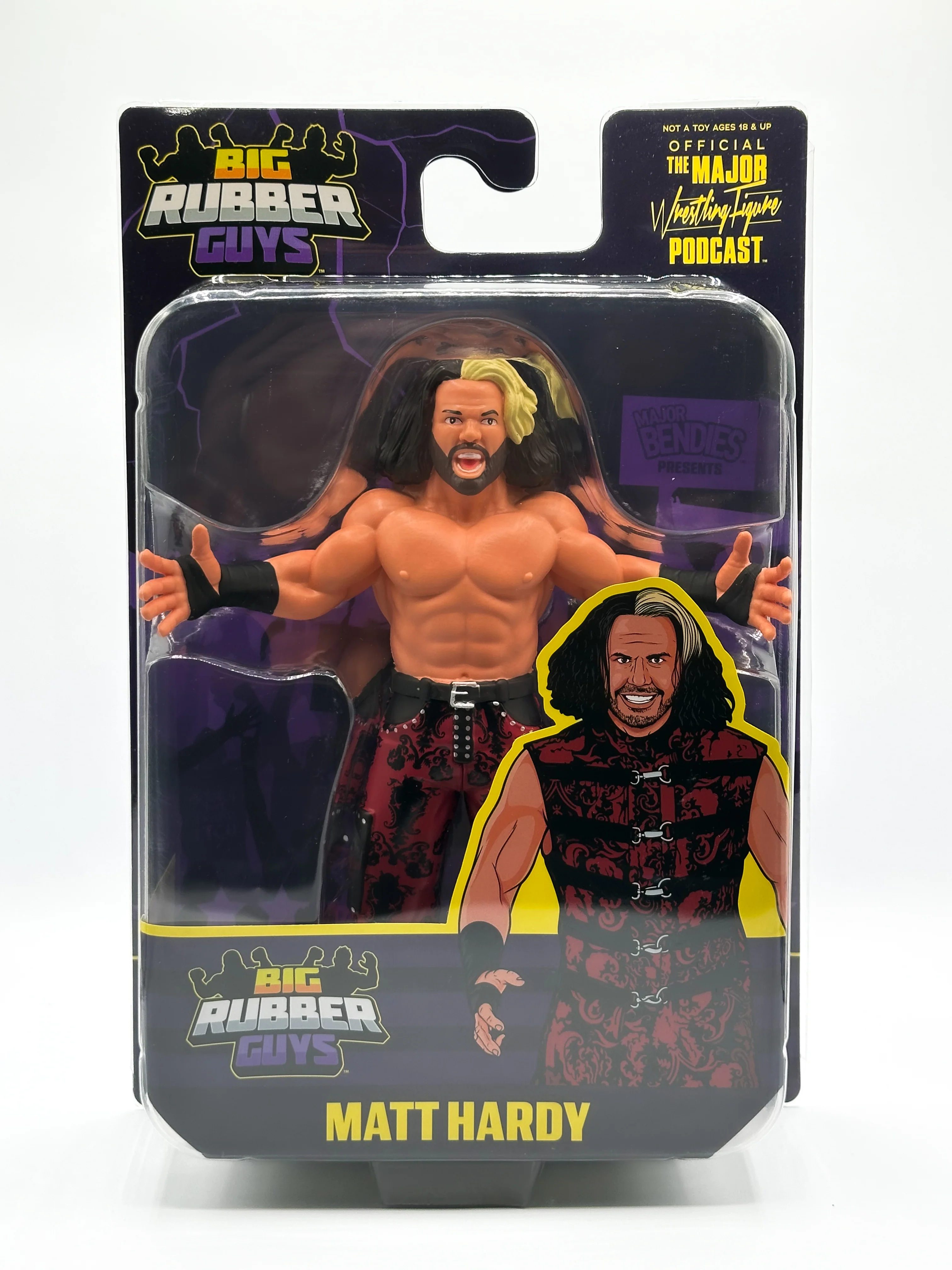 BIG RUBBER GUYS SERIES HARDY BOYZ (FREE US SHIPPING - IN STOCK) NOT MINT - Image 2