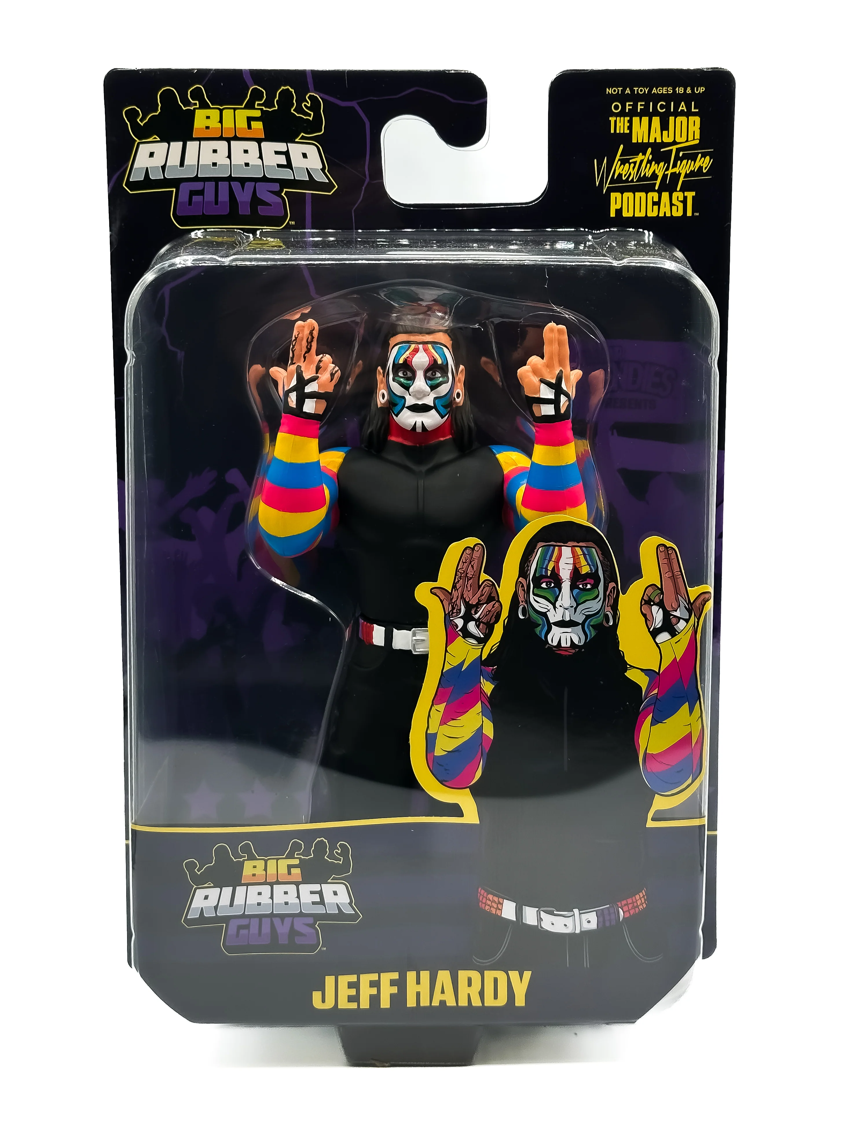 BIG RUBBER GUYS SERIES HARDY BOYZ (FREE US SHIPPING - IN STOCK) NOT MINT - Image 5