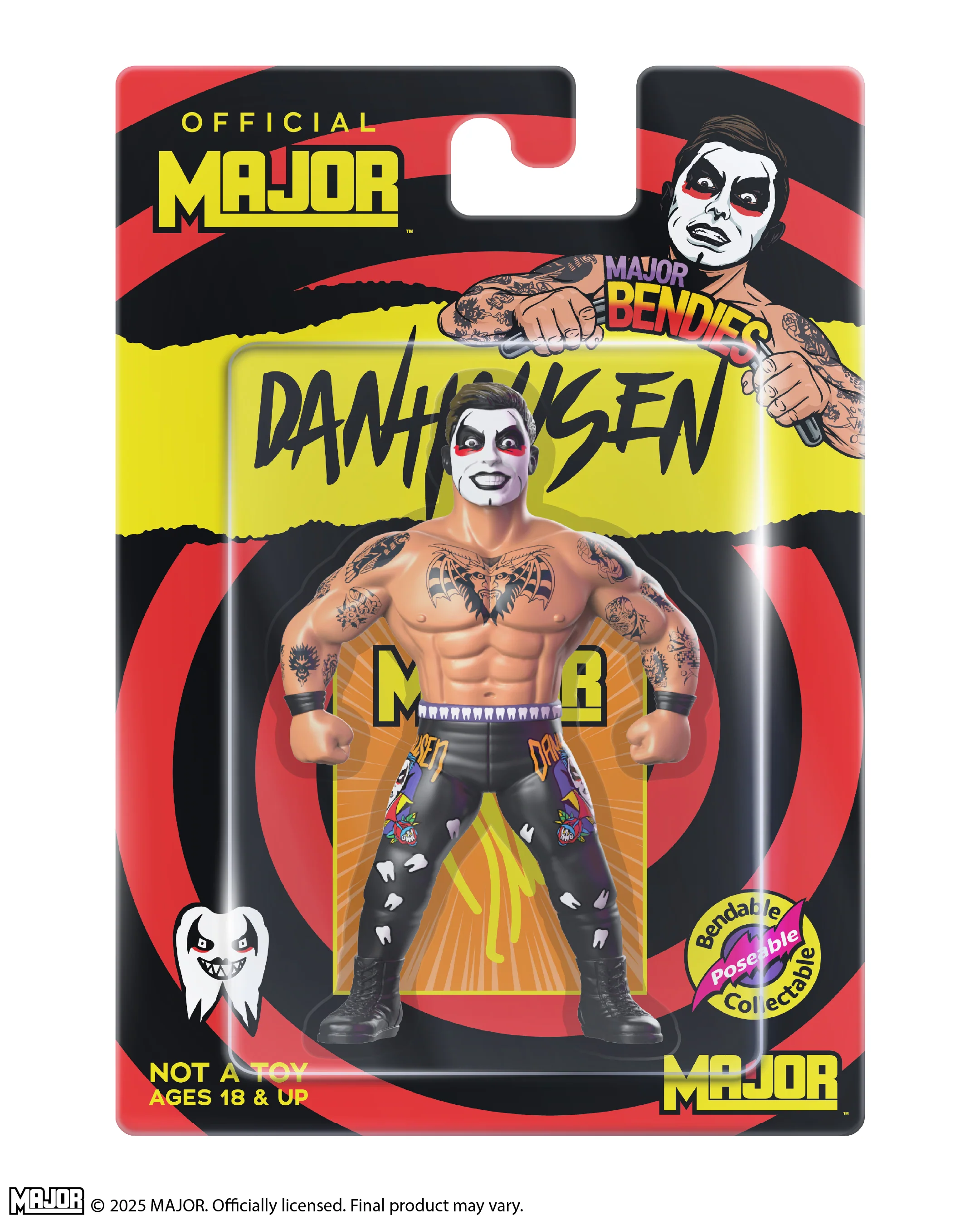 Major Bendies Danhausen (FREE US SHIPPING) - Image 3