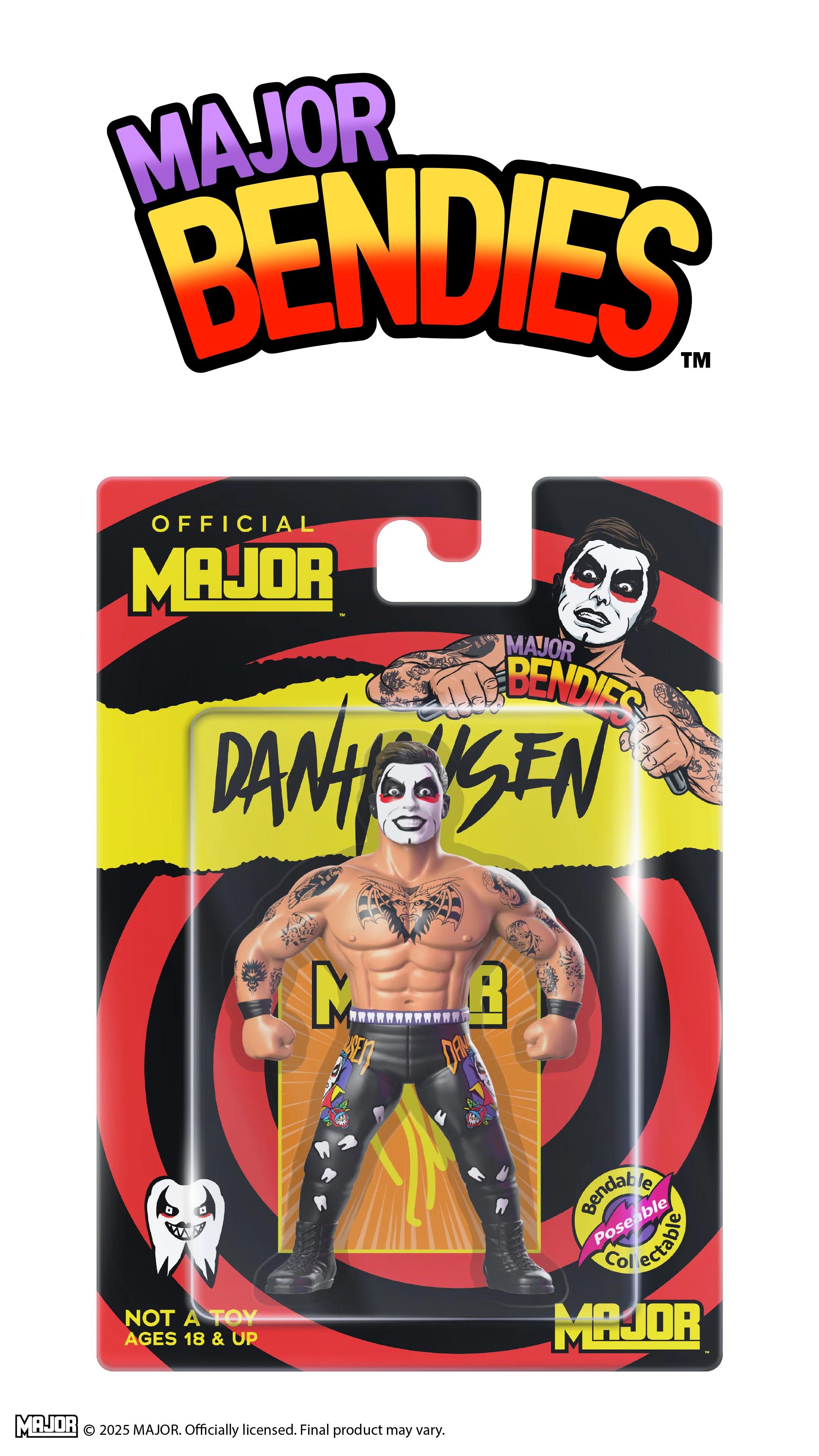 Major Bendies Danhausen (FREE US SHIPPING) - Image 5