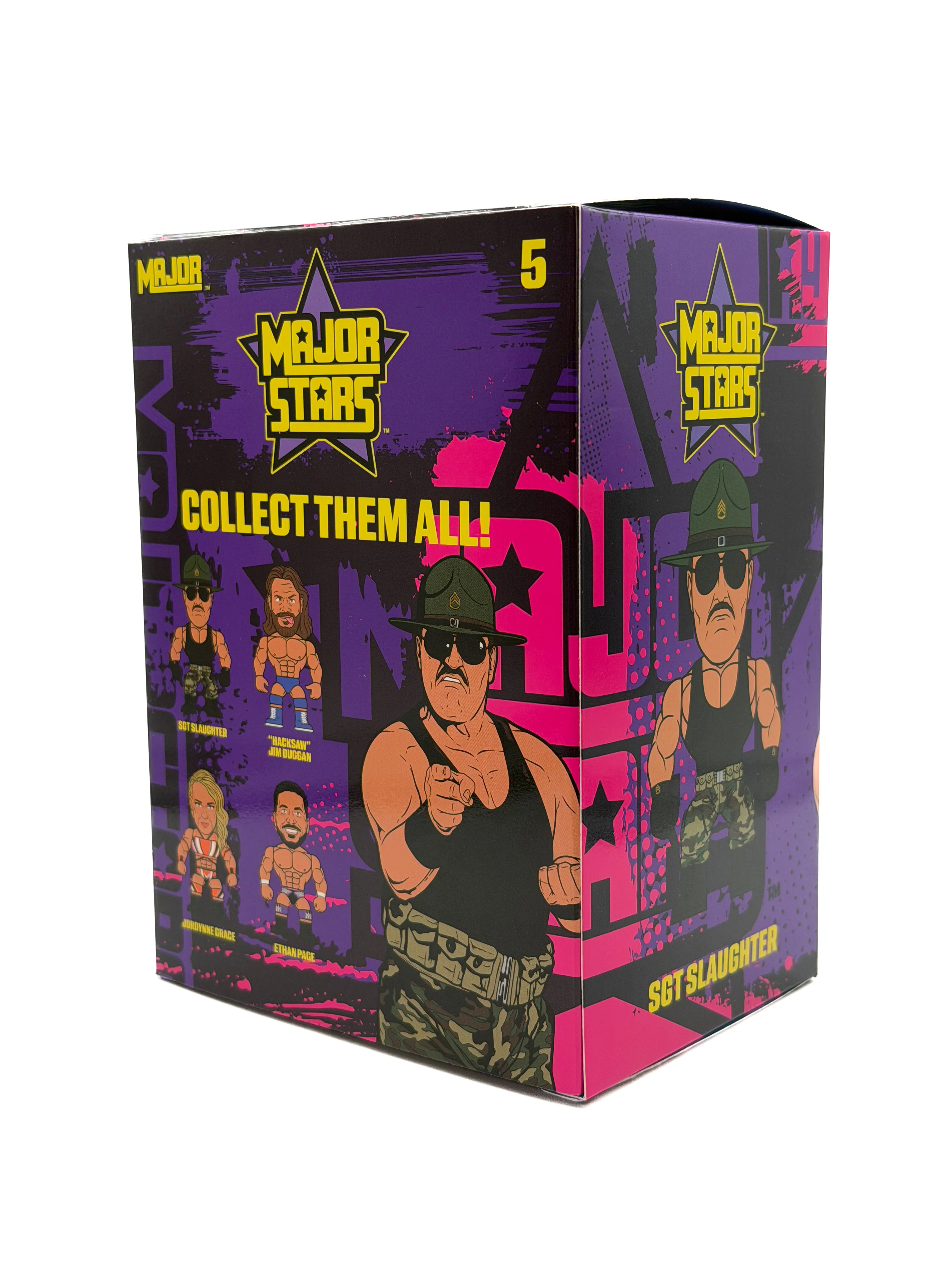 Major Stars Sgt Slaughter (FREE US SHIPPING - IN STOCK) - Image 3