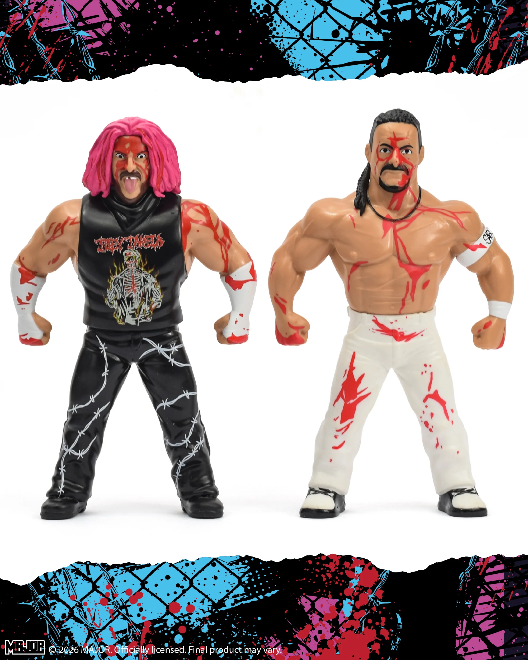 Sabu and Joey Janela Two Pack (FREE US SHIPPING - SHIPS IN August) - Image 2