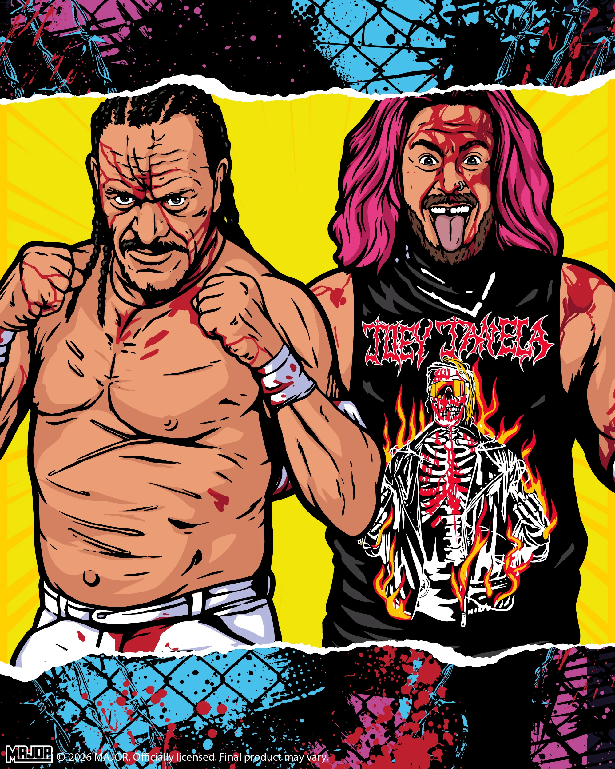 Sabu and Joey Janela Two Pack (FREE US SHIPPING - SHIPS IN August) - Image 4