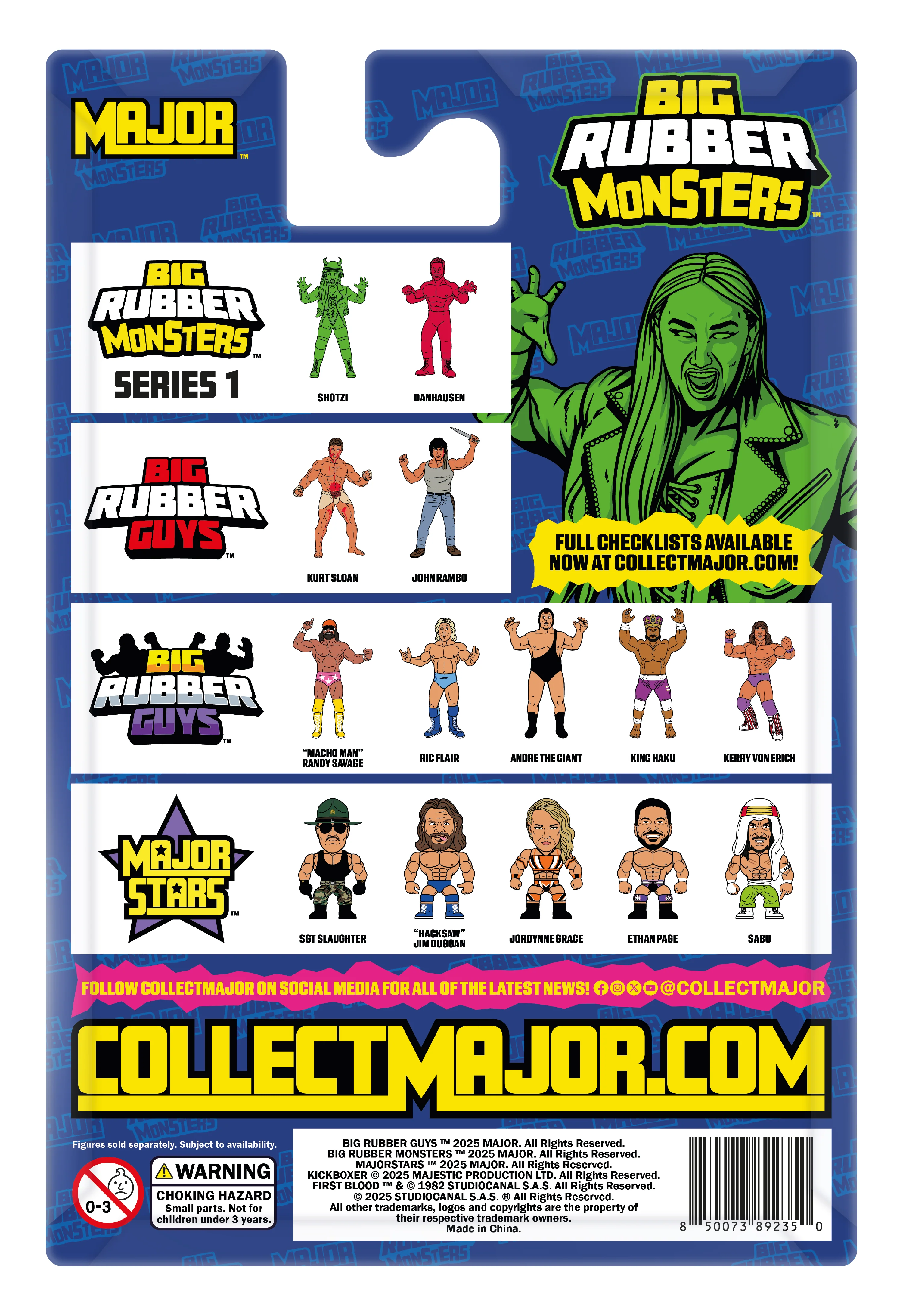 Shotzi Monster Big Rubber Guy LIMITED TO 500 (FREE US SHIPPING) - Image 2